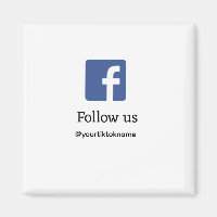 folgen Sie uns facebook Benutzername Social Media 