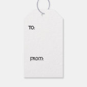 FOLGENDE ART CHRISTMAS Geschenkmarke Geschenkanhänger (Rückseite)