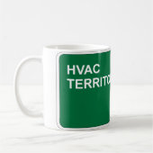 Folgender Ausgang HVAC Kaffeetasse (Links)