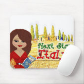 Folgendes Enditalien-Logo Mouspad Mousepad (Mit Mouse)