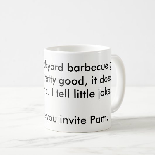 Folgendes Mal, laden Sie PAM ein Kaffeetasse (VorderseiteRechts)