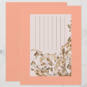 Folha pardais com envelope (Vorne/Hinten)