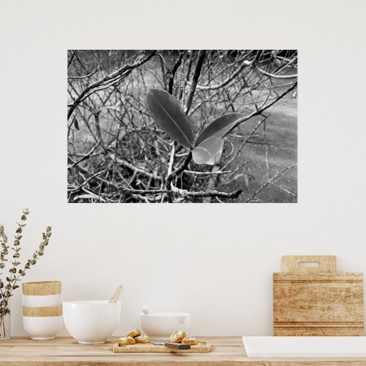 folhas em vida1 poster (Küche)