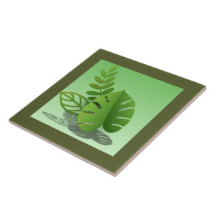 Folhas Verdes Fliese