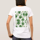 Folhas Verdes T-Shirt (Rückseite)