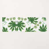 Folhas Verdes Yogamatte (Rückseite (Horizontal))