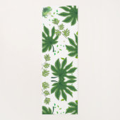Folhas Verdes Yogamatte (Rückseite)
