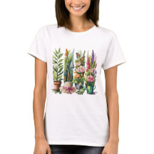 FOLIAGE AND FLORAL GARDENING THEME