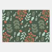 Foliage Blätter Berries Sternmuster (Vorderseite 2)