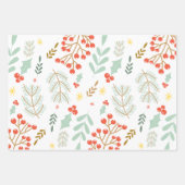 Foliage Blätter Berries Sternmuster (Vorderseite)