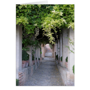 Foliage Covered Walkway, Spanien