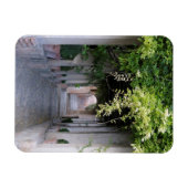 Foliage Covered Walkway, Spanien Magnet (Horizontal)