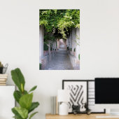 Foliage Covered Walkway, Spanien Poster (Heimbüro)