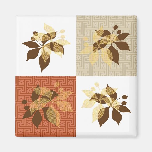 Foliage Design Magnet (Vorne)