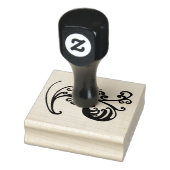 Foliage Doodle-Briefmarke Gummistempel (Stempel)