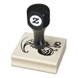 Foliage Doodle-Briefmarke Gummistempel