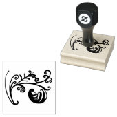 Foliage Doodle-Briefmarke Gummistempel (Stempel)