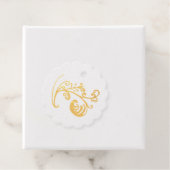 Foliage Doodle Geschenkanhänger (Mit Box)