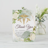 Foliage Elegant Doctor | Krankenversicherung Danke (Stehend Vorderseite)