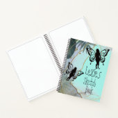 Foliage Fantasy Fairies Personalisiert Sketch Notizblock (Innenseite)