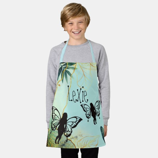 Foliage Fantasy Fairies Schürze (Getragen)