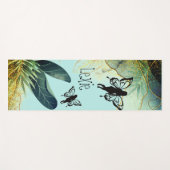 Foliage Fantasy Fairies Yogamatte (Vorderseite (Horizontal))