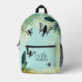 Foliage Fantasy Faiys Personalisiert Bedruckter Rucksack