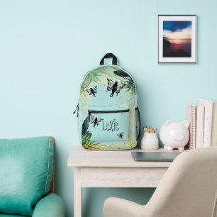 Foliage Fantasy Faiys Personalisiert Bedruckter Rucksack