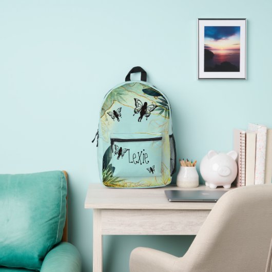 Foliage Fantasy Faiys Personalisiert Bedruckter Rucksack (InSitu)