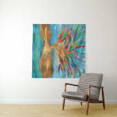 Foliage Fantasy Mosaik Tree Wandteppich (Beispiel (Horizontal))