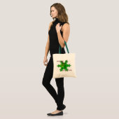 Foliage Frohe Weihnachts-Tote-Tasche Tragetasche (Vorderseite (Model))
