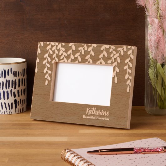 Foliage Geätzte Rahmen (Links)