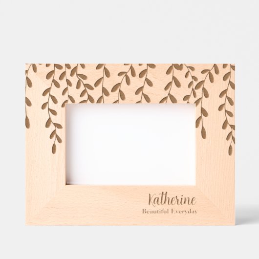 Foliage Geätzte Rahmen (Vorderseite)