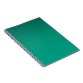 Foliage Green Gradient Foto Notebook Notizblock (Rechte Seite)