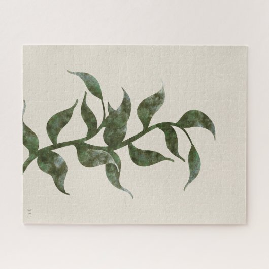 Foliage | Grüne Pflanze Puzzle (Horizontal)