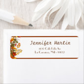 Foliage mit .75"x2.25"-Rücksendeadresse (Insitu)