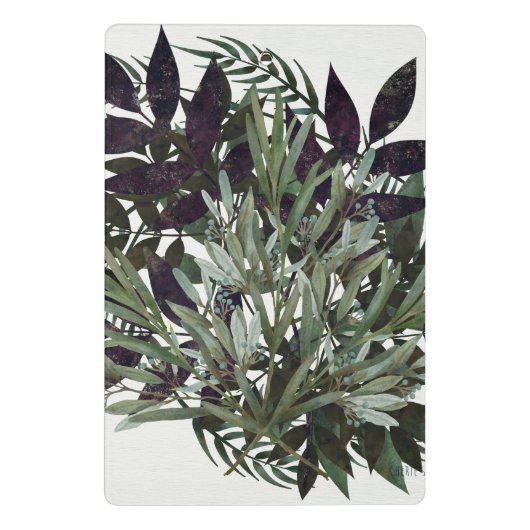 Foliage Mix Mini Klemmbrett (Rückseite)
