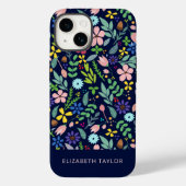 Foliage Modern floral Case-Mate iPhone Hülle (Rückseite)