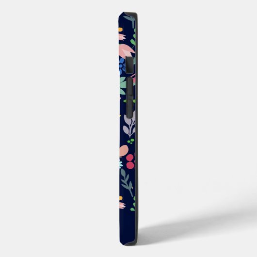 Foliage Modern floral Case-Mate iPhone Hülle (Rückseite / Links)