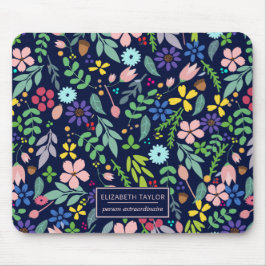 Foliage Modern floral Mousepad