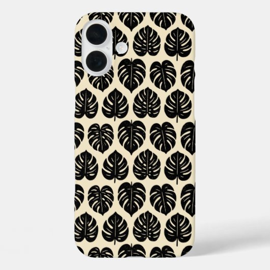 Foliage Monstera Case-Mate iPhone Hülle (Rückseite)