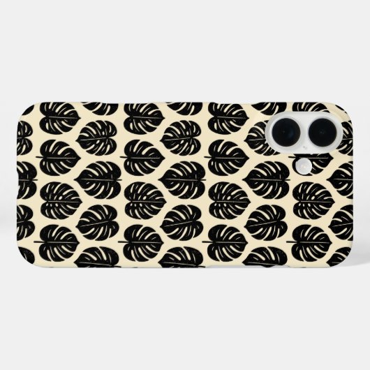 Foliage Monstera Case-Mate iPhone Hülle (Rückseite (Horizontal))