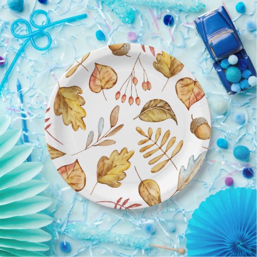 Foliage Pappteller (Party)