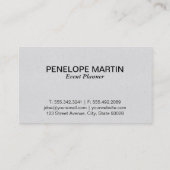 Foliage | Rahmen Visitenkarte (Rückseite)