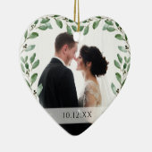 Foliage | Sonderdatum und zwei Fotos Keramik Ornament (Rechts)