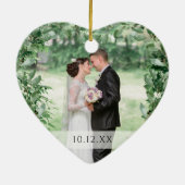 Foliage | Sonderdatum und zwei Fotos Keramik Ornament (Hinten)