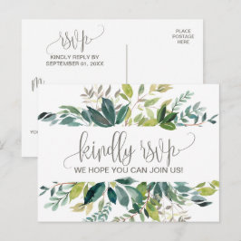 Foliage Song Request UAWG Postcard Einladungspostkarte