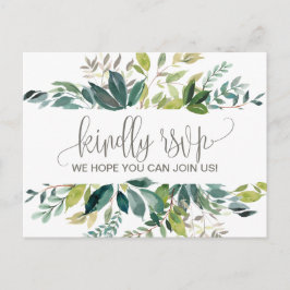 Foliage Song Request UAWG Postcard Einladungspostkarte