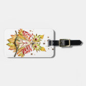 Foliage Uhu Gepäckanhänger (Vorderseite horizontal)