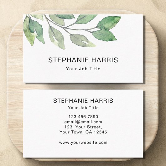 Foliage Visitenkarte